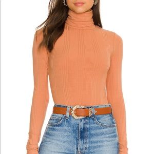 NWT Trisha Bodysuit in Dark Nude